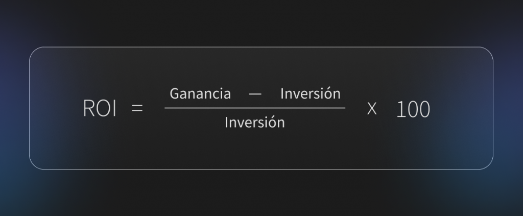 calcular roi